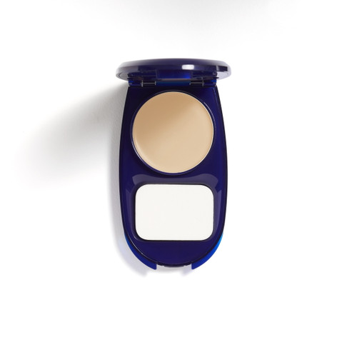 Covergirl Smoothers Aquasmooth Compact Foundation With Spf 20, Buff Beige 725, 0.4 Oz, Pressed Powder, Face Powder, Full Coverage Powder, Finishing Powder, Covers Fine Lines And Wrinkles