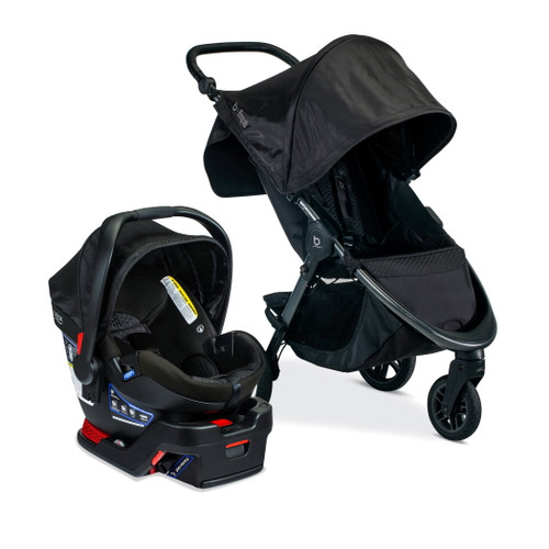 Britax B-lively & B-safe Gen2 Flexfit Travel System Stroller, Midnight