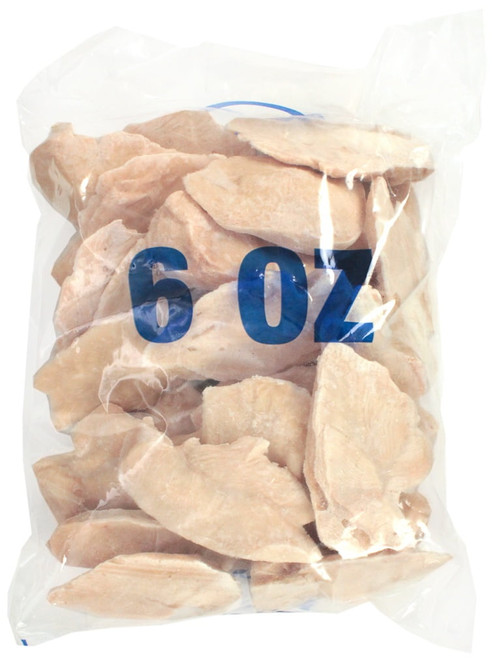 Commodity Poultry Individual Quick Frozen 6 Ounce Marinated Chicken Breast, 10 Pound -- 4 Per Case.