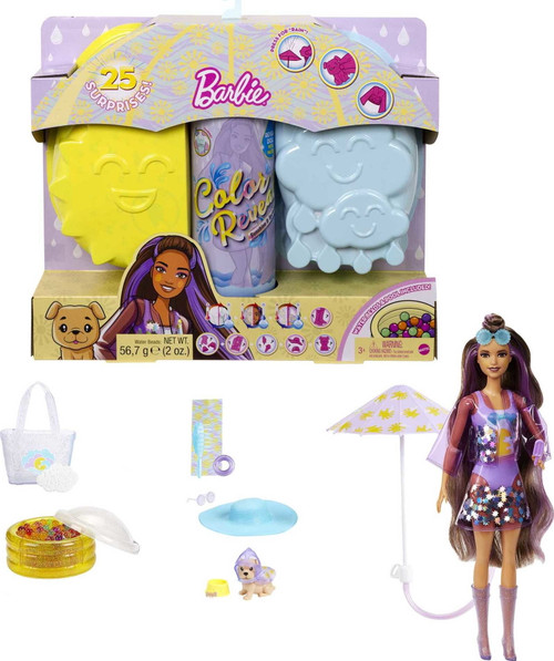 Barbie Color Reveal Sunshine And Sprinkles Doll & Accessories For Child 3y+