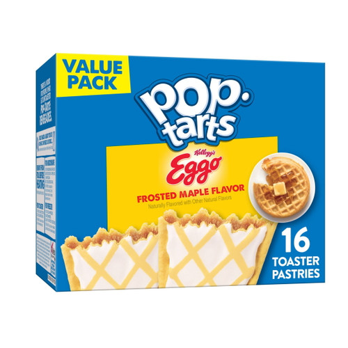Pop-tarts Toaster Pastries, Frosted Maple Flavor, 27 Oz, 16 Count