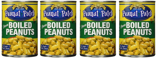 Peanut Patch Peanuts Boiled - 4 Cans 13.5 Oz