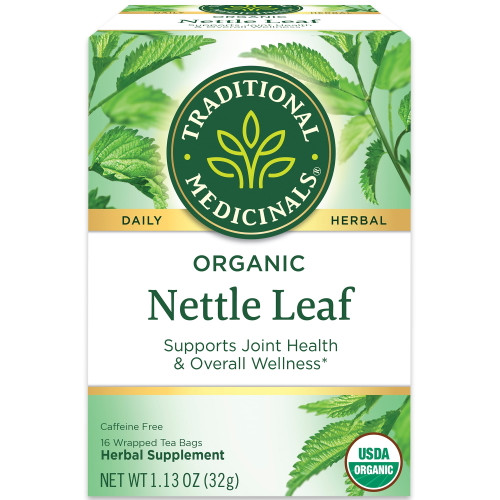 Traditional Medicinals Tea, Organic Nettle Leaf, Tea Bags, 16 Count