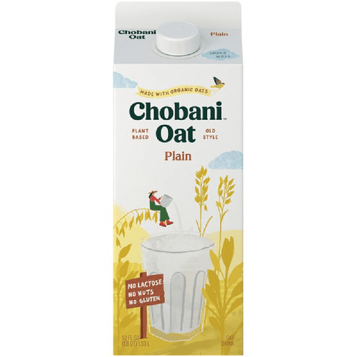 Chobani Oatmilk Plain, 52oz (pack Of 6)