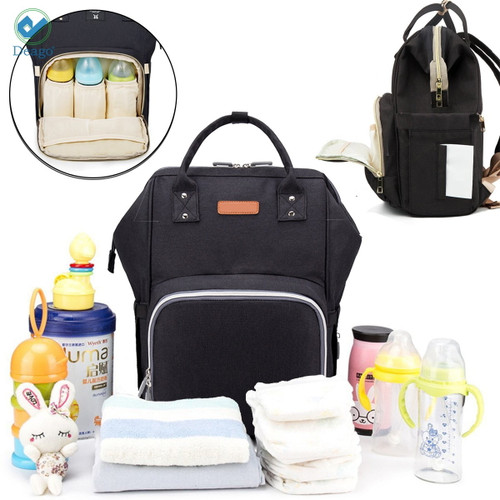 Deago Diaper Bag Multi-function Waterproof Travel Backpack Nappy Bags For Baby Care, Large Capacity With Usb Charging Port