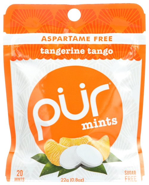 Pur Mint Gum Tangerine Tango, 22 Grm