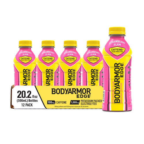 Bodyarmor Edge Strawberry Slam 20.2oz 12ct