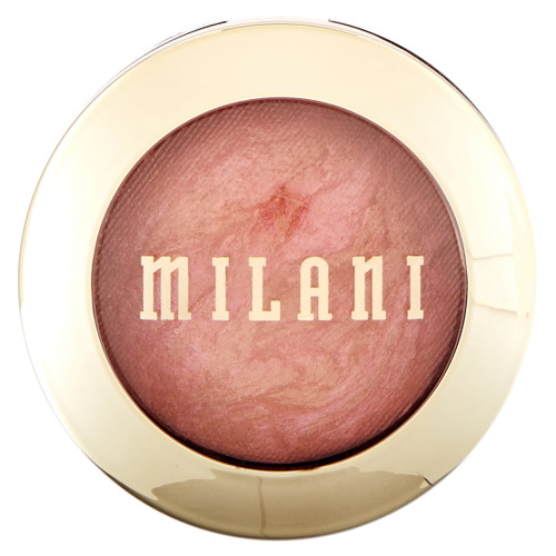 Milani Baked Blush, Berry Amore, Mirror & Brush