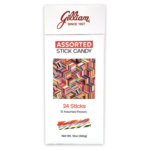 Gilliam Assorted Candy Stick Gift Box 12 Oz