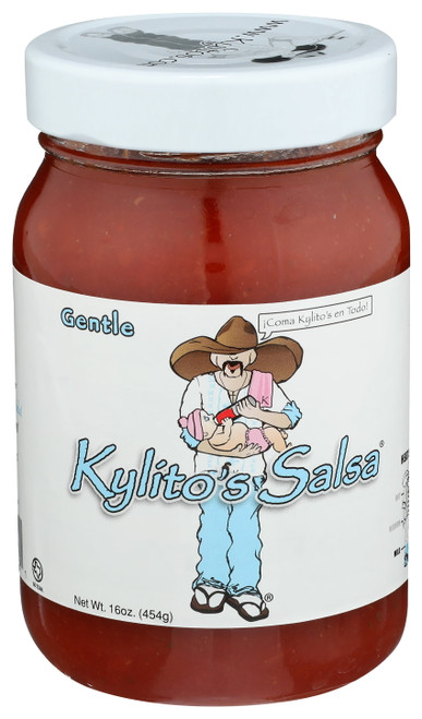 Kylito's Gentle Salsa, Dip, 16 Oz Jar