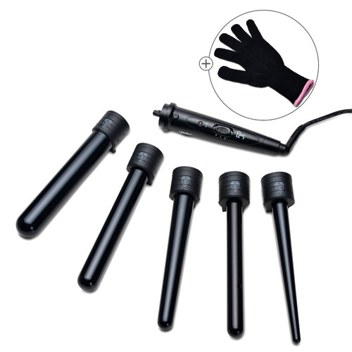 5-in-1 Curling Iron Curling Wand Set Hair Curler Electric Automatic Curler Set