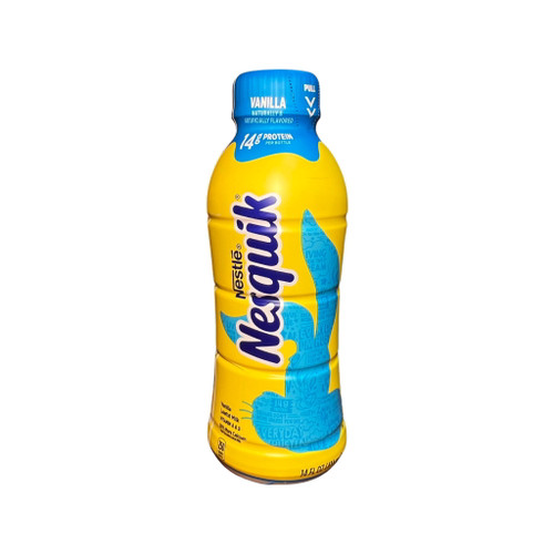 Nestle Nesquik Vanilla Low-fat Milk, 14 Fl Oz, Pack Of 12