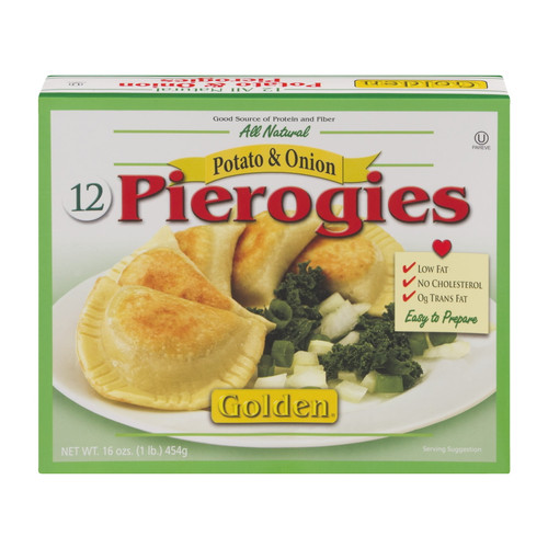 Golden Potato And Onion Pierogies, 16 Ounce -- 12 Per Case.