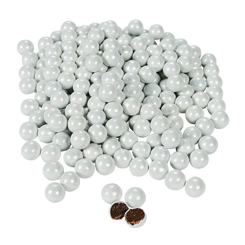 Sixlets® Sparkling White Chocolate Candy, Candy Buffet, Wedding, Graduation, Birthday, Baby Shower, 2 Lb Bag, Approx. 1,184 Pieces