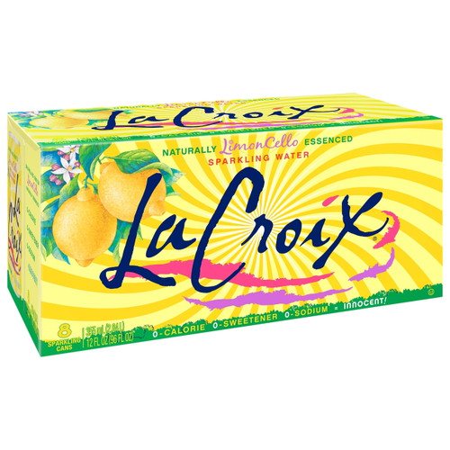 Lacroix Sparkling Water, Limoncello 8pk/ 12 Fl Oz