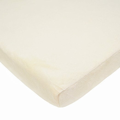 American Baby Co. Soft Chenille Polyester Playard Sheet, Ecru