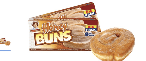 2pk Little Debbie Honey Buns Big 9 Packs/20.98 Oz.