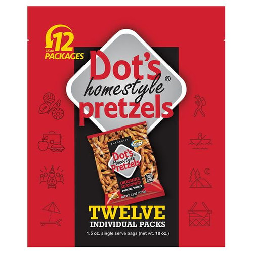 Dot's Homestyle Original Pretzels 1.5 Oz Bagged