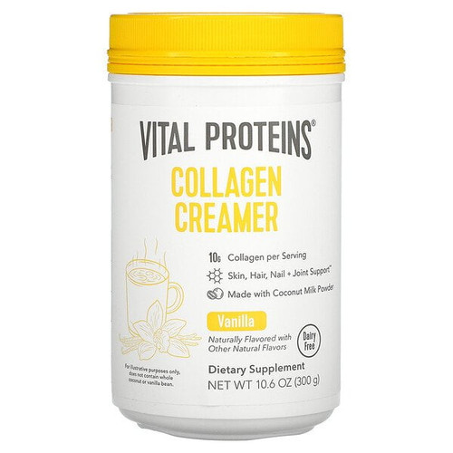 Vital Proteins, Collagen Creamer, Vanilla, 10.6 Oz (300 G)