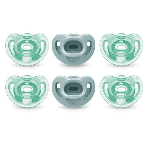 Nuk Comfy Pacifiers, 6-18 Months, 6 Pack
