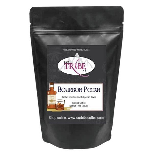 Our Tribe's Bourbon Pecan Flavored Coffee Nice And Nutty Medium Roast