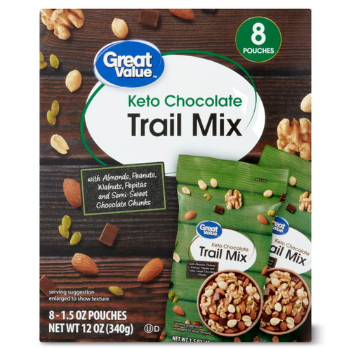 Great Value Keto Chocolate Mix, 1.5 Oz, 8 Count