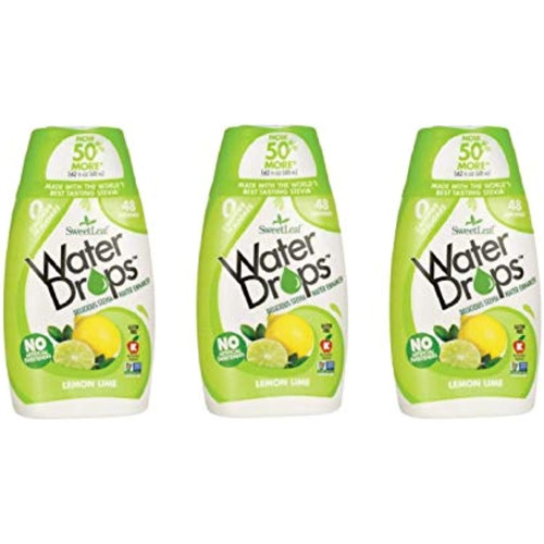 Sweetleaf Water Drops 1.62 Fl.oz. 3 Pack (lemon Lime)