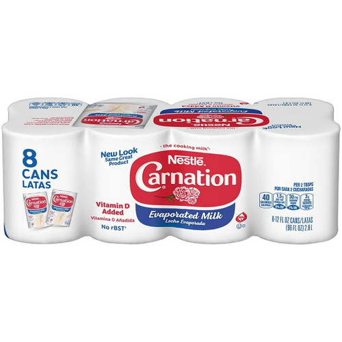 Carnation Evaporated Milk, 8 Ct./12 Oz.