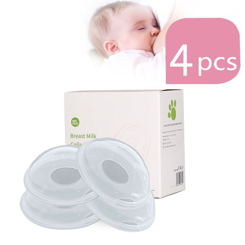 Breast Shells,4 Pack Nursing Cups, Milk Saver, Protect Sore Nipples For Breastfeeding, Collect Breastmilk Leaks For Moms, Reusable
