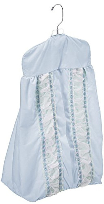 Baby Doll Sweet Touch Baby Crib Diaper Stacker, Blue