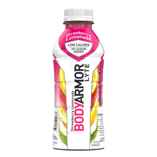 Bodyarmor Lyte Sports Drink Strawberry Lemonade, 16oz 12ct