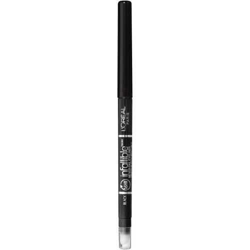 L'oreal Paris Infallible Never Fail Pencil Eyeliner With Built In Sharpener, Black, 0.01 Fl. Oz.