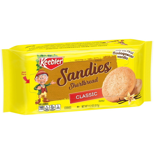 Keebler Sandies Classic Shortbread Cookies 11.2 Oz
