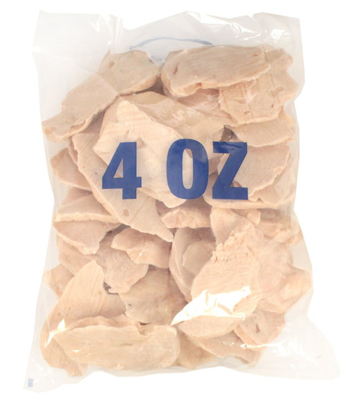 Commodity Poultry Individual Quick Frozen 4 Ounce Marinated Chicken Breast, 10 Pound -- 4 Per Case.