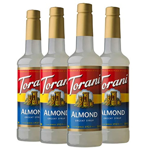Torani Syrup, Almond, 25.4 Ounces (pack Of 4)