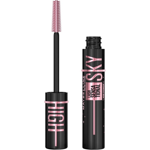 Maybelline Lash Sensational Sky High Washable Mascara Makeup, Cosmic Black, 0.24 Fl Oz