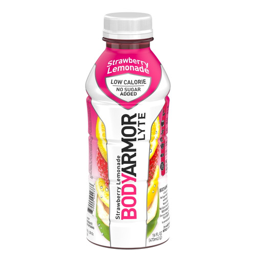 Bodyarmor Lyte Sports Drink, Strawberry Lemonade, 16 Fl Oz 1 Count
