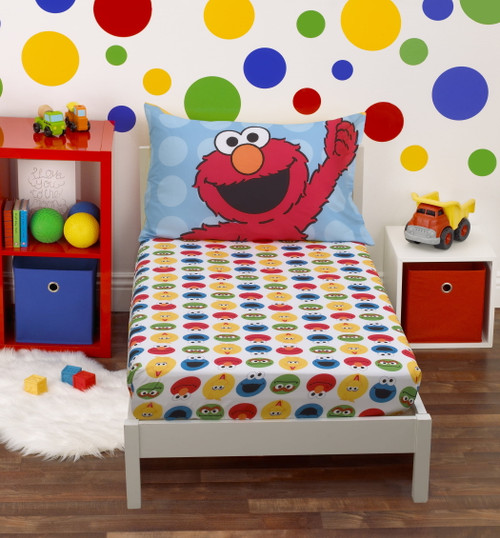 Sesame Street Best Friends 2pc Toddler Sheet Set