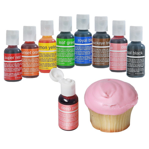 Chefmaster Edible Vibrant Food Coloring 20 Ml (8 Pack)