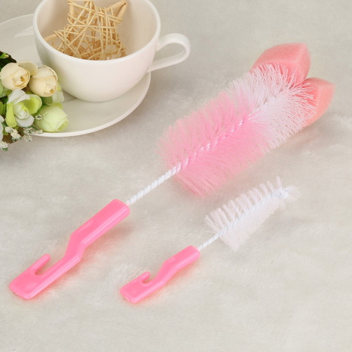 Shiusina Baby Bottle Brush Cleaner Spout Cup Glass Teapot Washing Cleaning Tool Brush