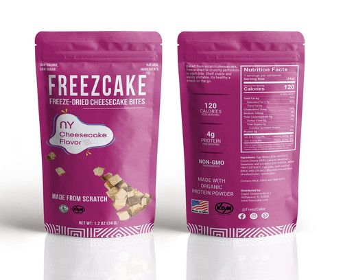 Dollar2million Cheesecake Snack, Cakes, New York Cheesecake Flavor 1.2oz