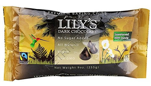 Lily's Dark Chocolate Premium Baking Chips, 9 Ounce
