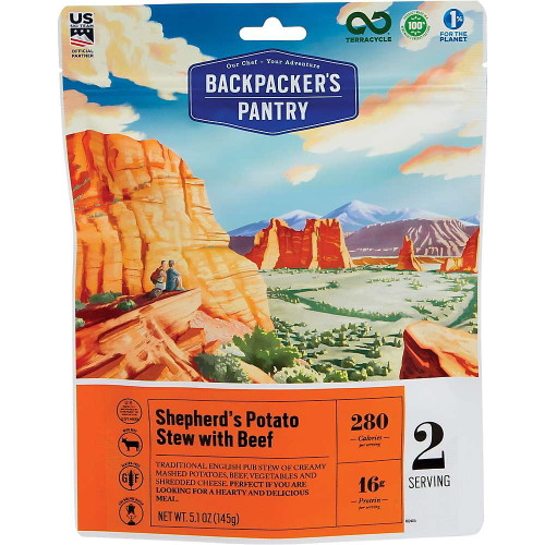 Backpacker's Pantry Freeze-dried Shepherd's Potato Stew With Beef, 2 Servings
