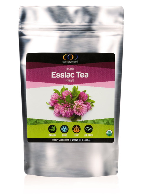 Optimally Organic Essiac Tea Powder Herbal Blend Supplement - Immune System Support & Defense Booster