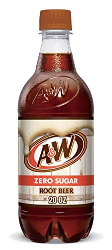 A&w Zero Root Beer, 20 Fl Oz Bottles, (pack Of 16, Total Of 320 Fl Oz) Bear Party Drunk
