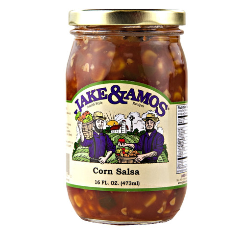 Jake & Amos Corn Salsa 16 Oz. Jar (2 Jars)