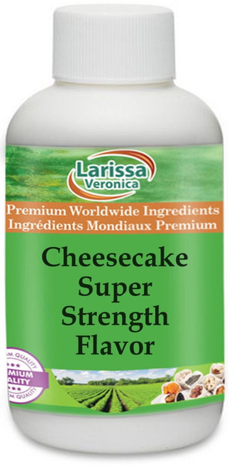 Larissa Veronica Cheesecake Super Strength Flavor, (cheesecake, 8 Oz, 1-pack, Zin: 527610)