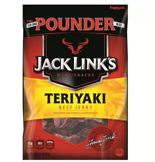 Jack Link's Teriyaki Beef Jerky (16 Oz.)