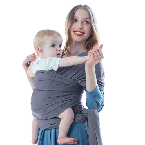 Inadays Baby Wrap Carrier Sling Adjustable Infants Holder Stretchy Newborns Sling, Up To 44lbs