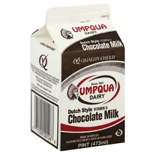 Umpqua Dairy Dutch Style Vitamin D Chocolate Milk, 8 Fl. Oz.